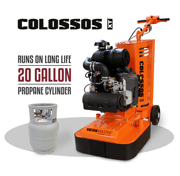 WerkMaster Colossos XT Propane 20 Gallon Vapor Cylinder