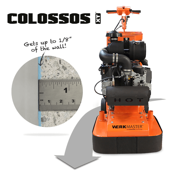 WerkMaster Colossos XT Propane Gets up to 1/8